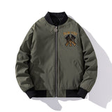 New York NYC Varsity Jacket Cotton Baseball Uniform Sequined Embroidered Jacket