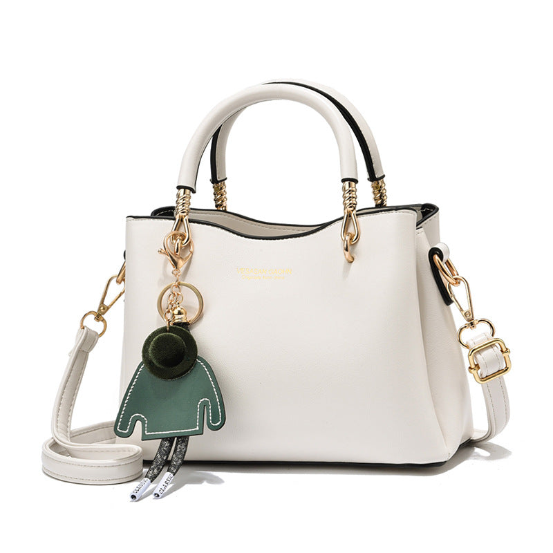The Teacher Tote Simple Elegant Handbag Large Capacity Crossbody Shoulder Ladies' Mom Bag