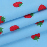 Lapel Strawberry Print Long Sleeve Bodycon Dress Retro Dress