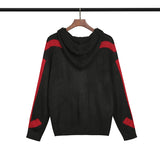 Off White Winter Sweaters Off Mohair Men and Women Zipper Sweater Cardigan Coat