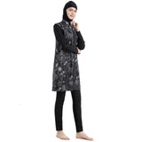 Burkini Swimwear Muslim Fashion Outfits Printed Muslim Swimsuit