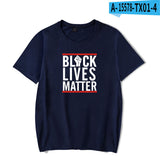 Black Lives Matter Closing Black Lives Matter Peripheral New Summer Fashion Casual Short Sleeve T-shirt