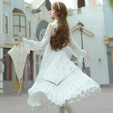 Gothic Lolita Harajuku Style Clothing Dawn Sacrifice Op Empire Lolita Solid Color Small Skirt