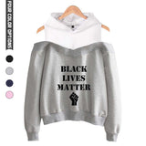 Black Lives Matter Dressing Sexy off-Shoulder Sweater