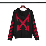 Off White Winter Sweaters Autumn and Winter Sweater Coat