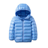 Kids Winter Coats Puffer Jacket down Coat Children's down Jacket Trendy Lightweight Hooded Jacket