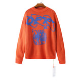 Off White Winter Sweaters Autumn Knitted Men's and Women's Knitted Sweater