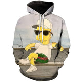 The Simpsons Hoodie 3D Digital Printing Sweater