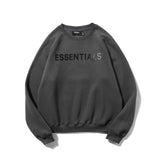 Fog Sweatshirt Double Line Simple Men and Women Brushed Hoody Fear Of God