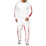 Men′s Athletic Tracksuit Sweat Suits for Men Outfits Hooded Sports Hoodie Suit Men plus Size Loose Casual Fashion