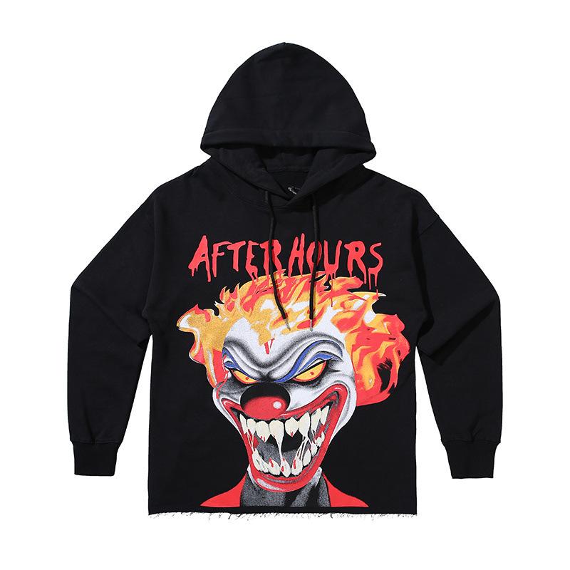 Vlone Hoodie Clothing Loose Street Hip Hop plus Size Retro Sports Men's and Women's Hoodies