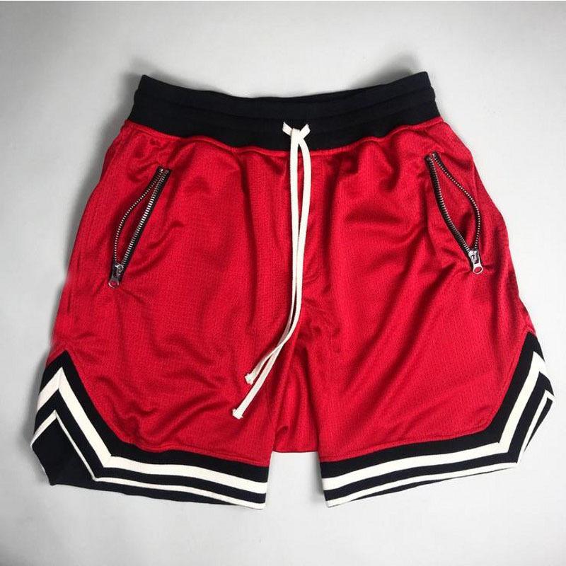 jogging shorts for men Shorts Men's Solid Color Casual Sports Basketball Hip Hop plus Size Loose