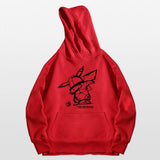 Men and Women Pokemon Pikachu Hoodie Pikachu Hooded Sweater