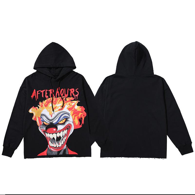 Vlone Hoodie Clothing Loose Street Hip Hop plus Size Retro Sports Men's and Women's Hoodies