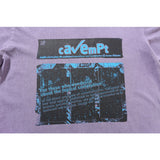 Cavempt Ce Cav @ Empt Ce Purple Male and Female Couple Short Sleeve