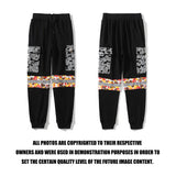 Shark Print Pant Shark Ape Head Camouflage Reflective Pocket Trousers Loose Casual