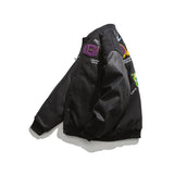 Letterman Jacket Outfit Senior Jackets Varsity Baseball Coat Winter Fashion Baseball Uniform Men 'S Loose Casual Cotton-Padded Jacket Top