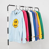 Justin Bieber Drew House Smiley Sweater Hooded Pullover Baggy Coat Sweater