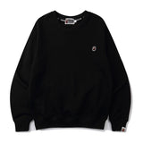 Shark Print Sweatshirts Men's and Women's Autumn and Winter round Neck Pullover Embroidery Sweater