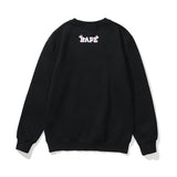 Shark Print Sweatshirts Autumn and Winter Fashion Brand Pink Camouflage Logo Sweater