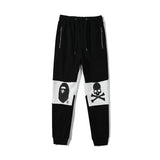 Shark Print Pant Summer Menswear Trend Multicolor Printing Casual Sports Trousers