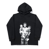 Vlone Hoodie Men's Personality Flow Figure Hooded Sweater Jacket