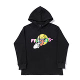 Smiley Face Hoodie Rainbow Smiley Face Men's and Women's Loose Hooded Sweater