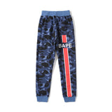 Shark Print Pant Personality Fashion Street Trendy Men's Clothing Cotton Leisure Tappered Trousers Sweatpants