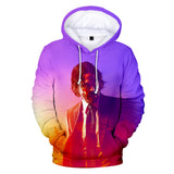 John Wick Keanu Hoodie John Wick3 Peripheral 3D Printing Hoodie