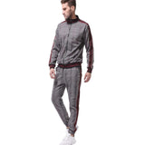 Men Tracksuit Set Jogging Suits Mens Men's Suit Autumn Leisure Workout Sportswear Long Sleeve Zip-up Shirt