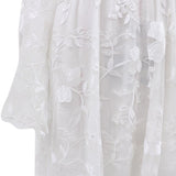 Women Lace Wedding Dress Sexy Lace Long Sleeve Dress Evening Dress