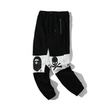 Shark Print Pant Summer Menswear Trend Multicolor Printing Casual Sports Trousers