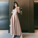The Great Gatsby Dress Attire Bridesmaid Dress Fairy Spring Satin Women
