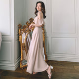 The Great Gatsby Dress Attire Bridesmaid Dress Fairy Spring Satin Women