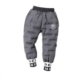 Kids Winter Coats Puffer Jacket down Coat Children's down Pants Men's Velvet Pants
