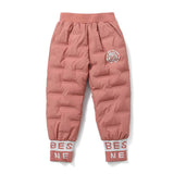 Kids Winter Coats Puffer Jacket down Coat Children's down Pants Men's Velvet Pants