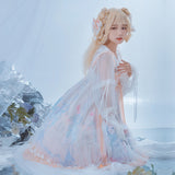 Gothic Lolita Harajuku Style Clothing Violin Cat JSK Skirt Lolita Small Skirt Princess Dress Fairy