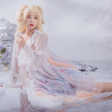 Gothic Lolita Harajuku Style Clothing Violin Cat JSK Skirt Lolita Small Skirt Princess Dress Fairy