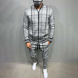 Men′s Athletic Tracksuit Sweat Suits for Men Outfits Spring and Autumn Fashion Slim-Fit Trousers Men's Suit Business Casual