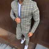 Men′s Athletic Tracksuit Sweat Suits for Men Outfits Autumn Leisure Slim Fit Men's Suit Fashion Men's Jacket Trousers Casual Clothing