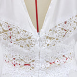 Women Lace Wedding Dress Sexy Long Sleeve Wedding Dress