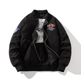 Varsity Jacket Stand Collar Jacket