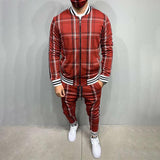 Men′s Athletic Tracksuit Sweat Suits for Men Outfits Spring and Autumn Fashion Slim-Fit Trousers Men's Suit Business Casual