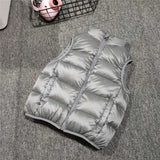 Kids Winter Coats Puffer Jacket down Coat Children's down Vest Autumn and Winter Boys' Coat
