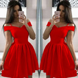 Homecoming Dresses Strapless Large Waist Pleated Dress