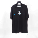 Off White T Shirt Spring Summer Printed ShortSleeved Tshirt for Men Women Owt