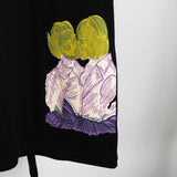 Off White T Shirt Embroidered Printed Tshirt Men Owt Rainbow Arrow Short Sleeve Loose