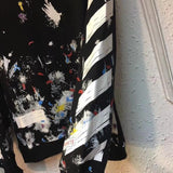 Off White Hoodie Autumn and Winter Fashion Casual Men's Pullover Pullover Sweater Owt