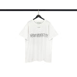 Off White T Shirt Rainbow Arrow Unisex Loose Casual Fashionable Short Sleeve Tshirt Owt