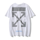 Off White T Shirt Off Ow Head Print Cotton ShortSleeved Casual Women's Tshirt Owt